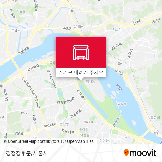 경정장후문 지도