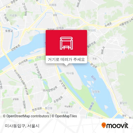 미사동입구 지도