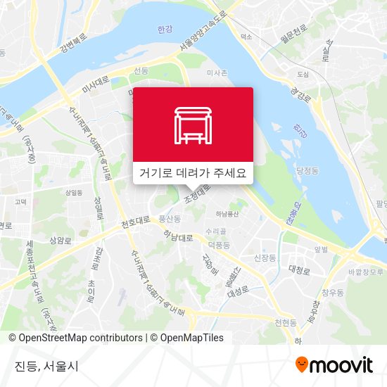 진등 지도