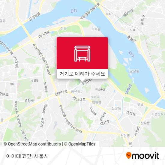 아이테코앞 지도