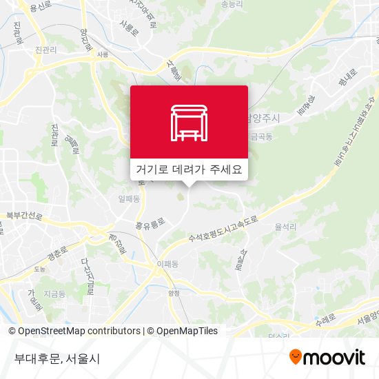 부대후문 지도