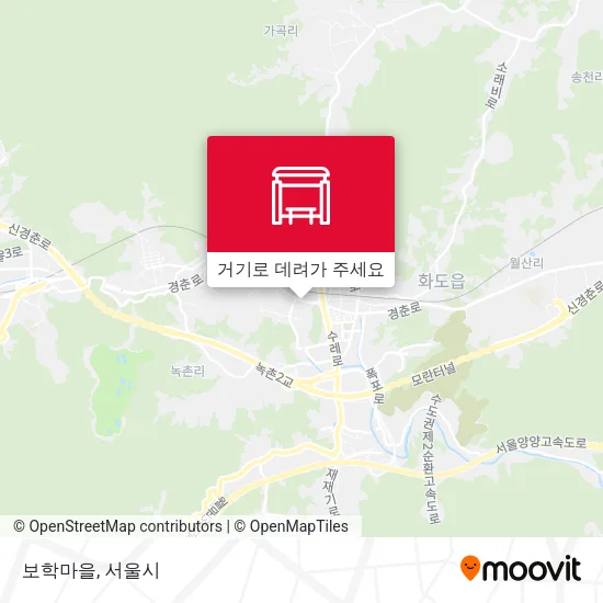 보학마을 지도