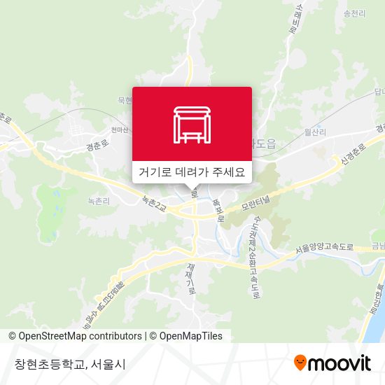 창현초등학교 지도