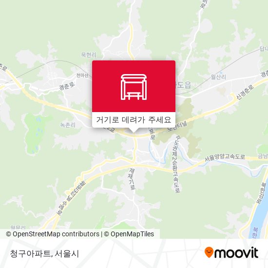 청구아파트 지도