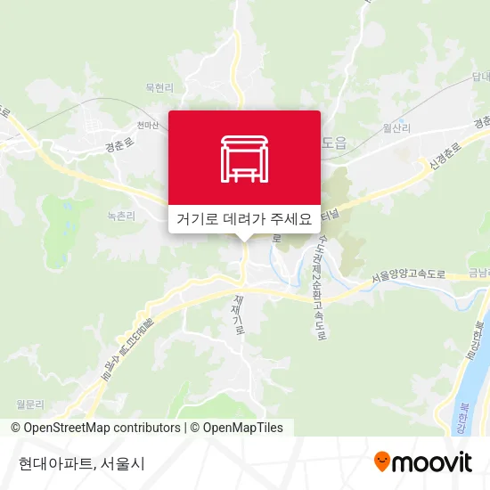 현대아파트 지도