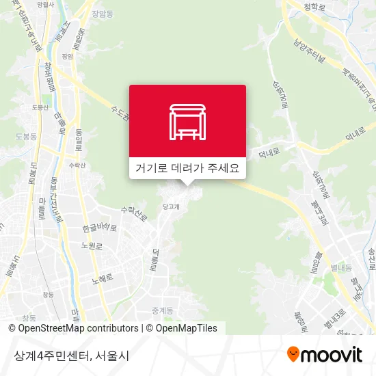 상계4주민센터 지도