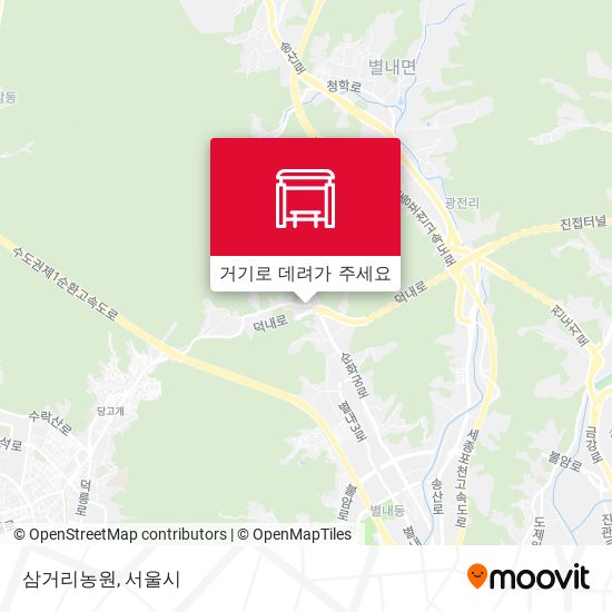 삼거리농원 지도
