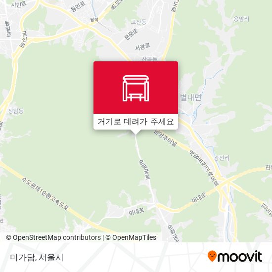 미가담 지도