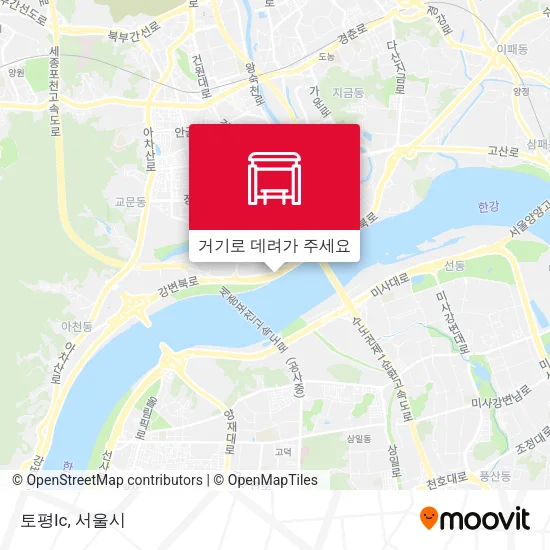 토평Ic 지도