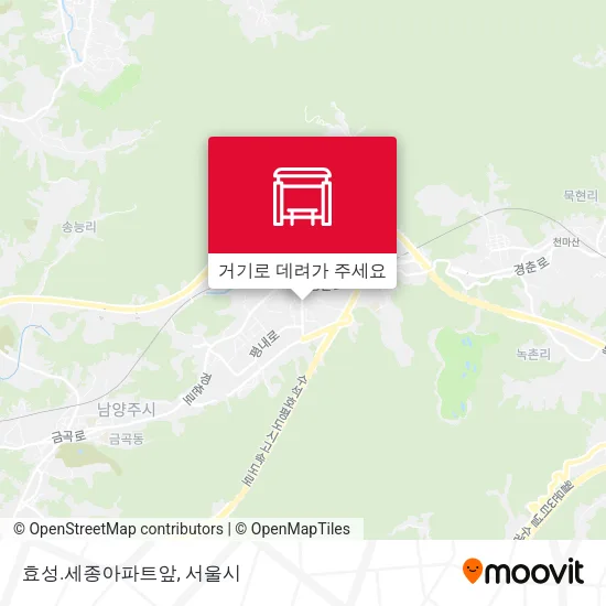 효성.세종아파트앞 지도