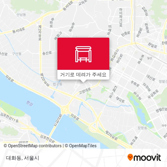 대화동 지도