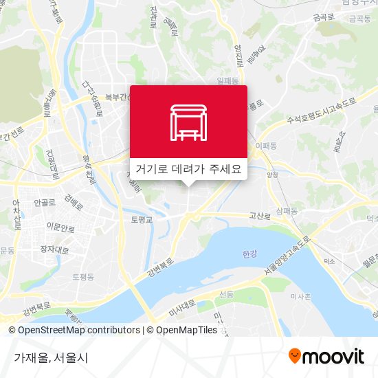 가재울 지도