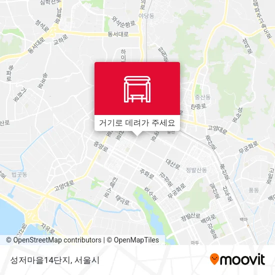 성저마을14단지 지도