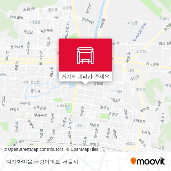 다정한마을.금강아파트 지도
