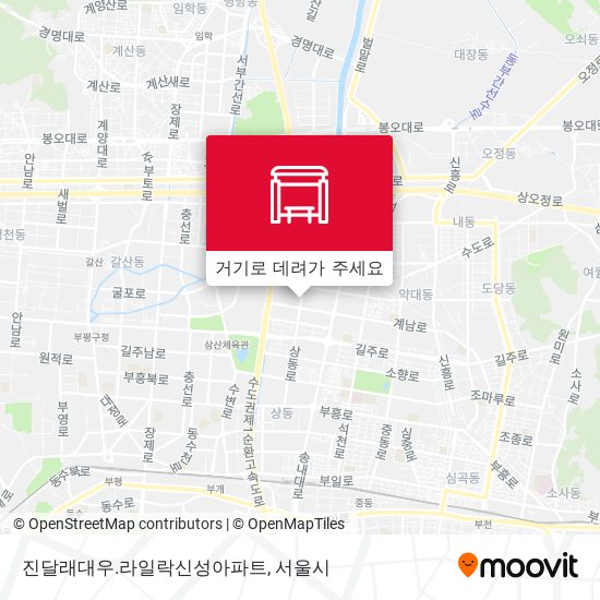 진달래대우.라일락신성아파트 지도