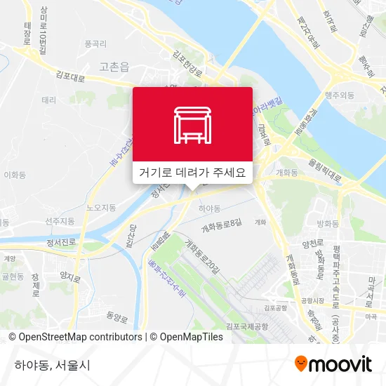 하야동 지도