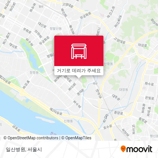 일산병원 지도