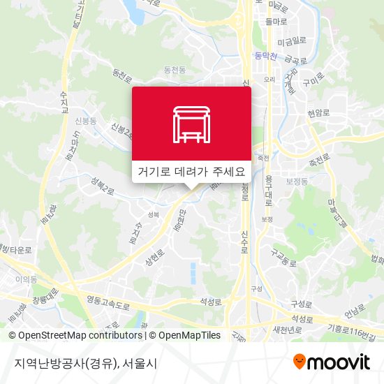 지역난방공사(경유) 지도