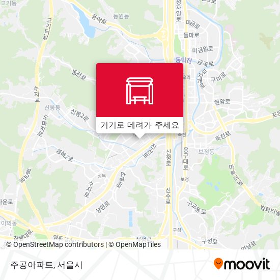 주공아파트 지도