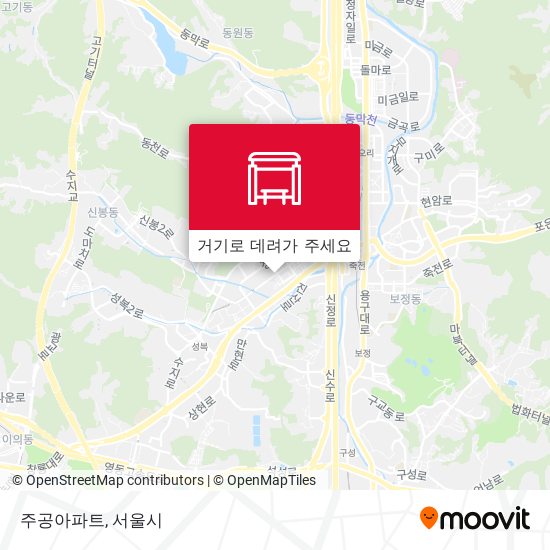 주공아파트 지도