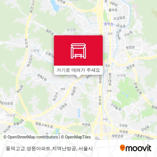 풍덕고교.성원아파트.지역난방공 지도