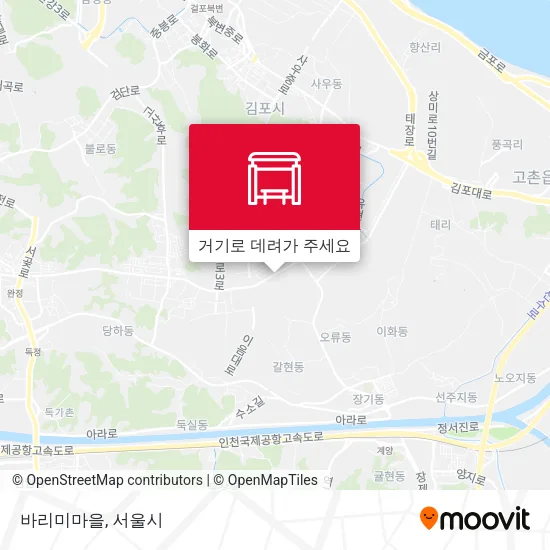 바리미마을 지도