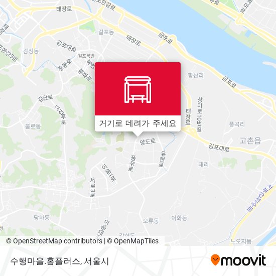 수행마을.홈플러스 지도