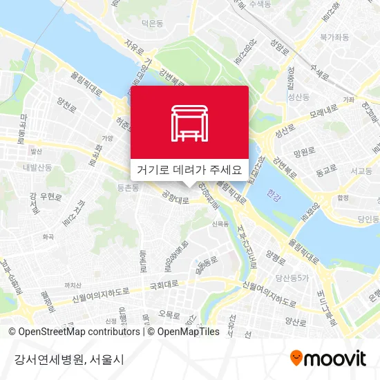 강서연세병원 지도