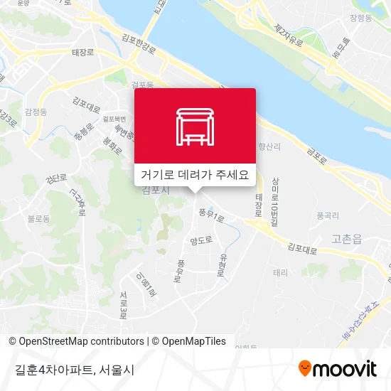 길훈4차아파트 지도