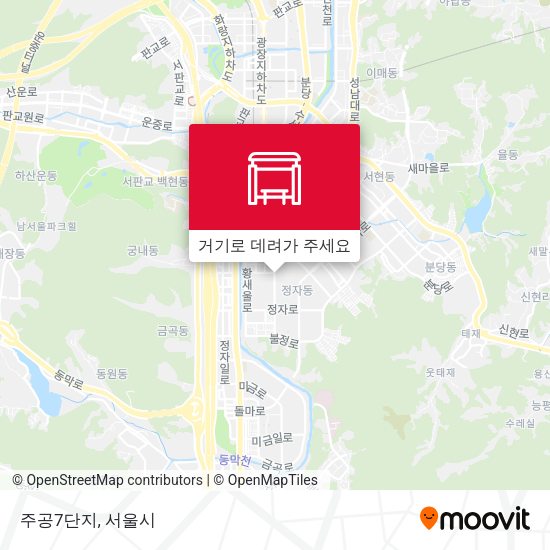 주공7단지 지도