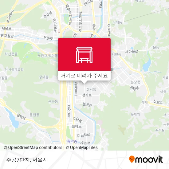 주공7단지 지도