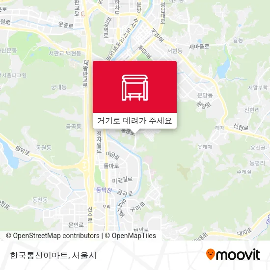 한국통신이마트 지도