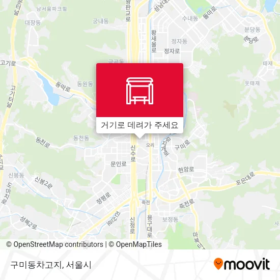 구미동차고지 지도