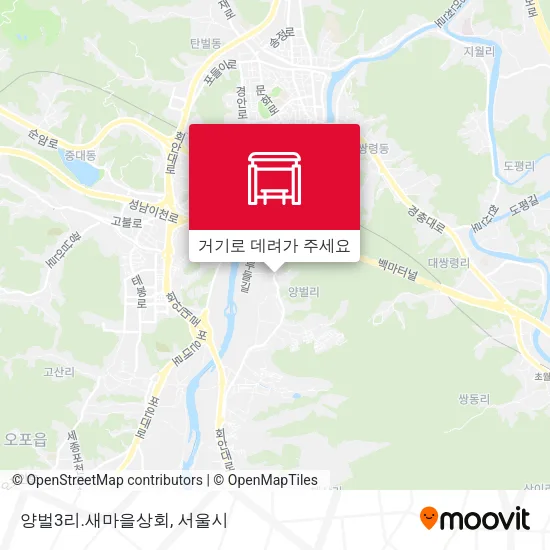양벌3리.새마을상회 지도