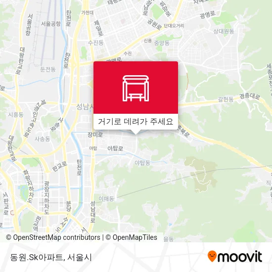 동원.Sk아파트 지도