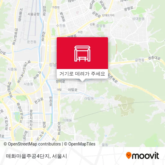 매화마을주공4단지 지도