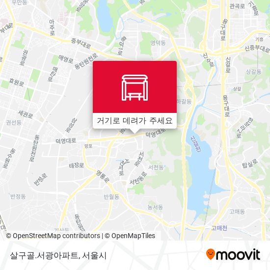 살구골.서광아파트 지도