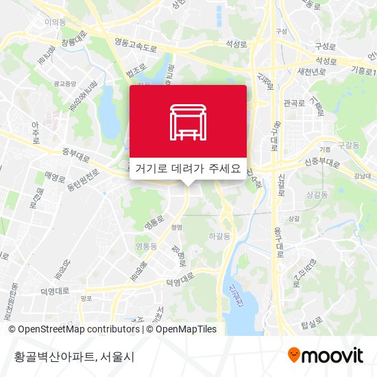 황골벽산아파트 지도