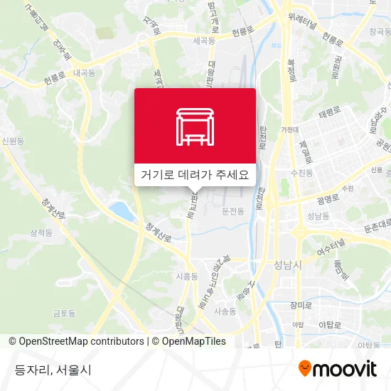 등자리 지도