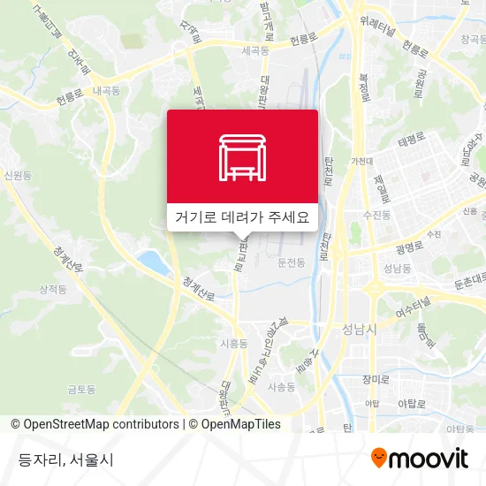 등자리 지도