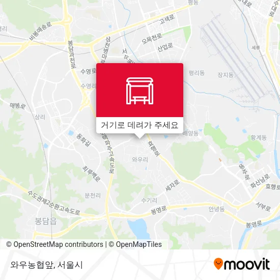 와우농협앞 지도