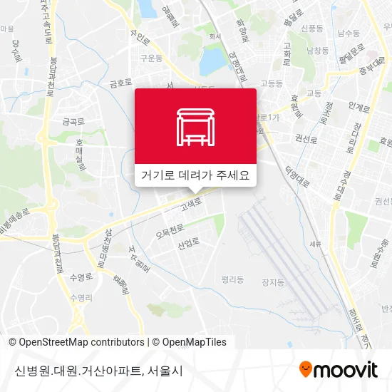 신병원.대원.거산아파트 지도