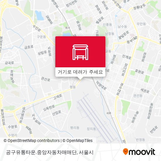 공구유통타운.중앙자동차매매단 지도