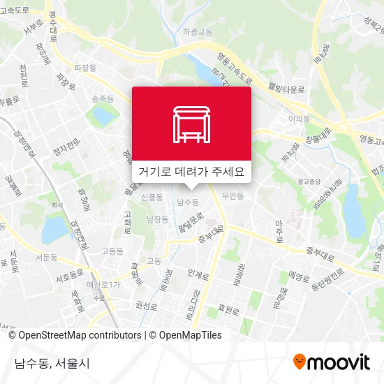 남수동 지도