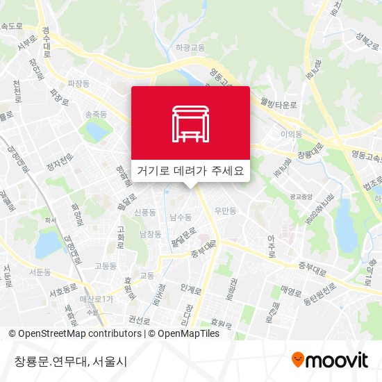 창룡문.연무대 지도