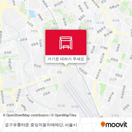 공구유통타운.중앙자동차매매단 지도