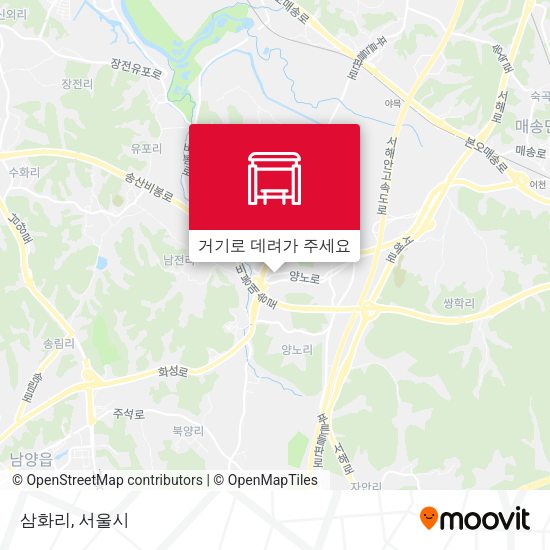 삼화리 지도