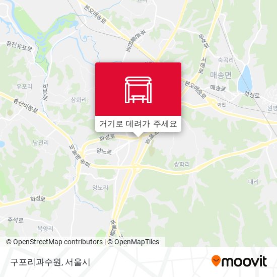 구포리과수원 지도