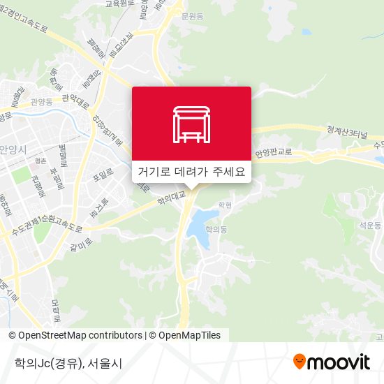 학의Jc(경유) 지도