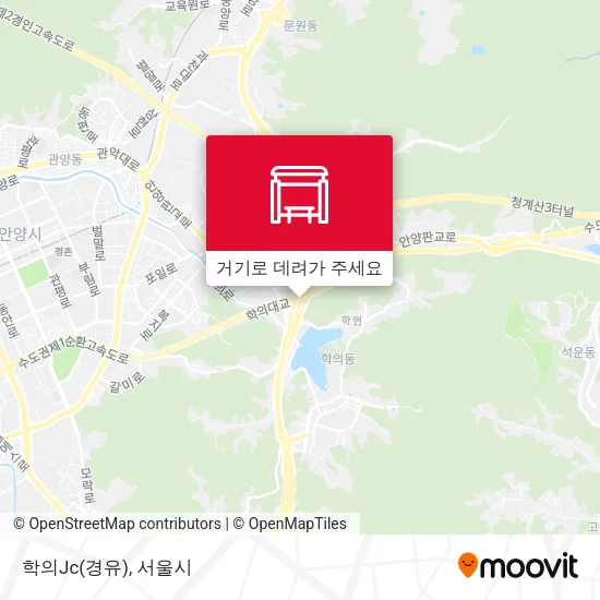학의Jc(경유) 지도